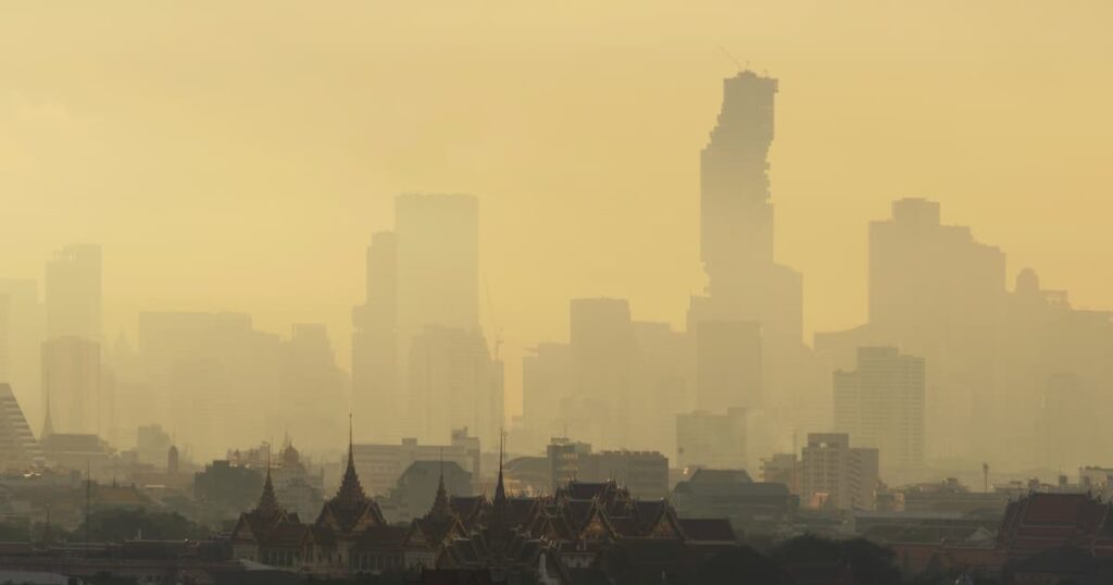 Short-term health effects of air pollution in Bangkok