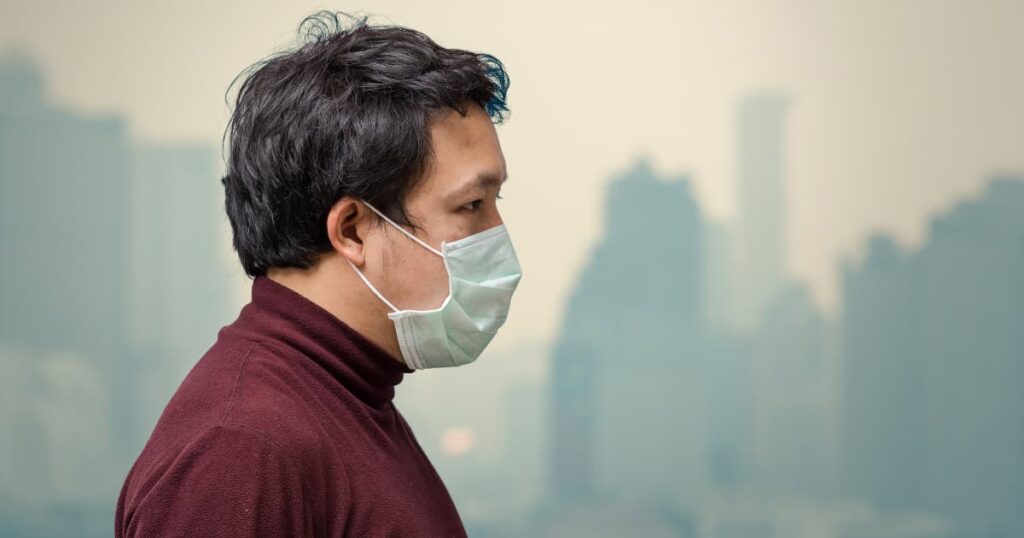 Long-term health effects of air pollution